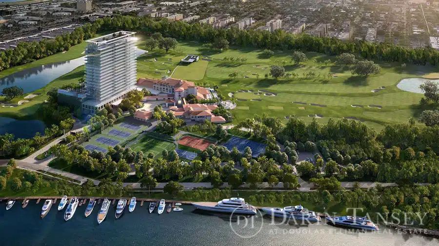 overview of the residences at shell bay in hallandale beach